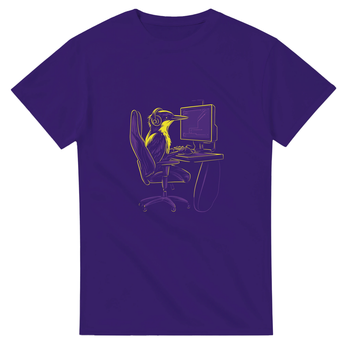 Kingfisher Gamer T-Shirt - Chirp & Chic