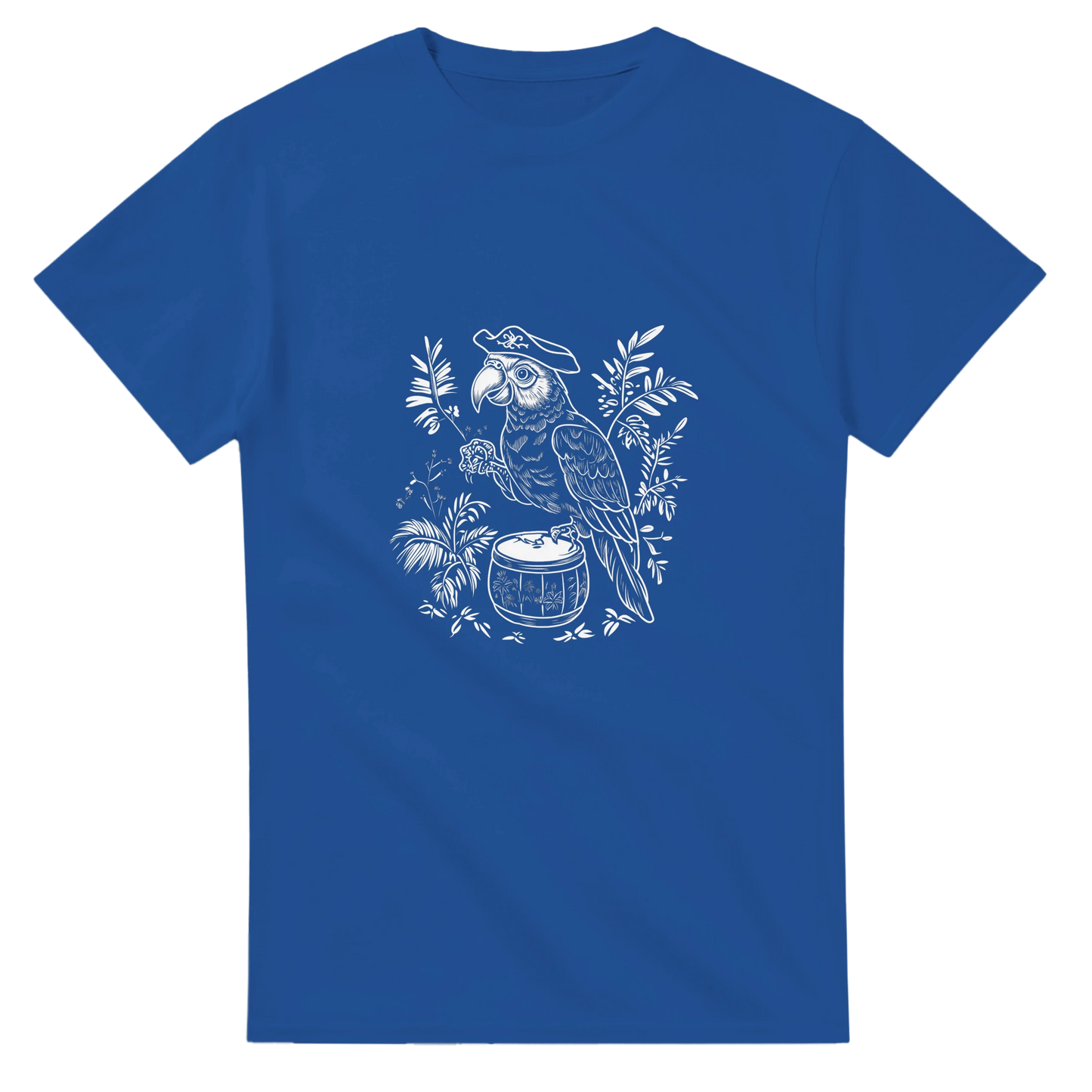 Parrot Drummer T-Shirt - Chirp & Chic