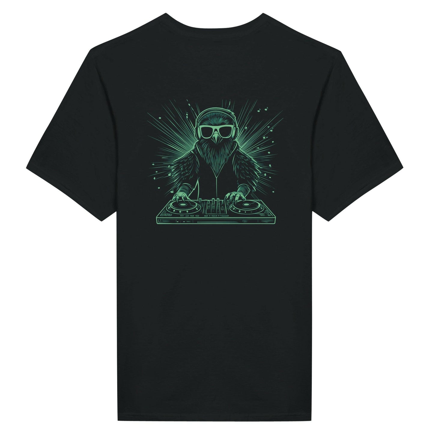 Hawk DJ T-Shirt with Logo - Chirp & Chic
