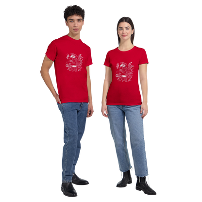 Parrot Drummer T-Shirt - Chirp & Chic