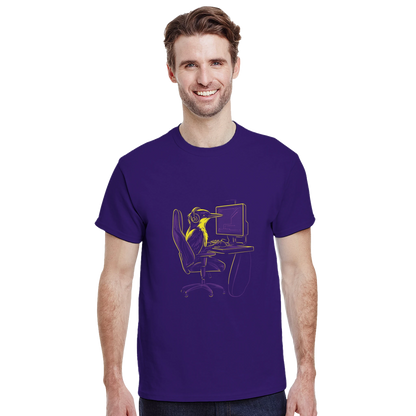 Kingfisher Gamer T-Shirt - Chirp & Chic